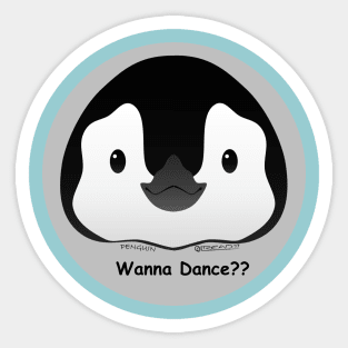 Baby Penguin - Let's Dance Sticker